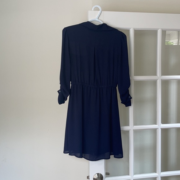 Navy Shirt Dress from Forever 21 - Picture 3 of 3